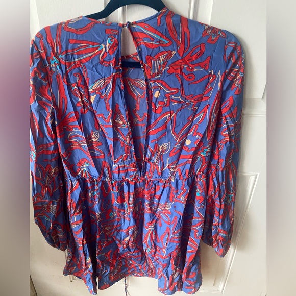 DVF Elsden Silk Dress. Beautifull silk mid-length silk dress w/pockets. - Picture 9 of 11